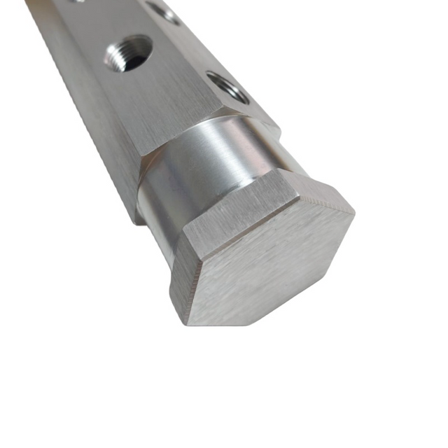  铝制挤出原始彩色水流分销商