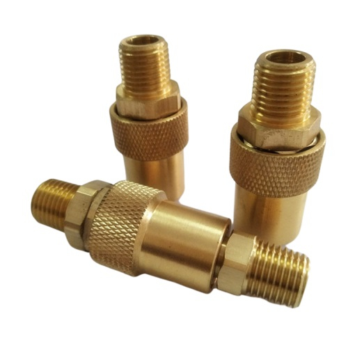 日本标准黄铜男性线套筒耦合 